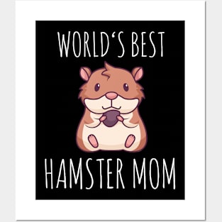 Cute Hamster Mom Gift Posters and Art